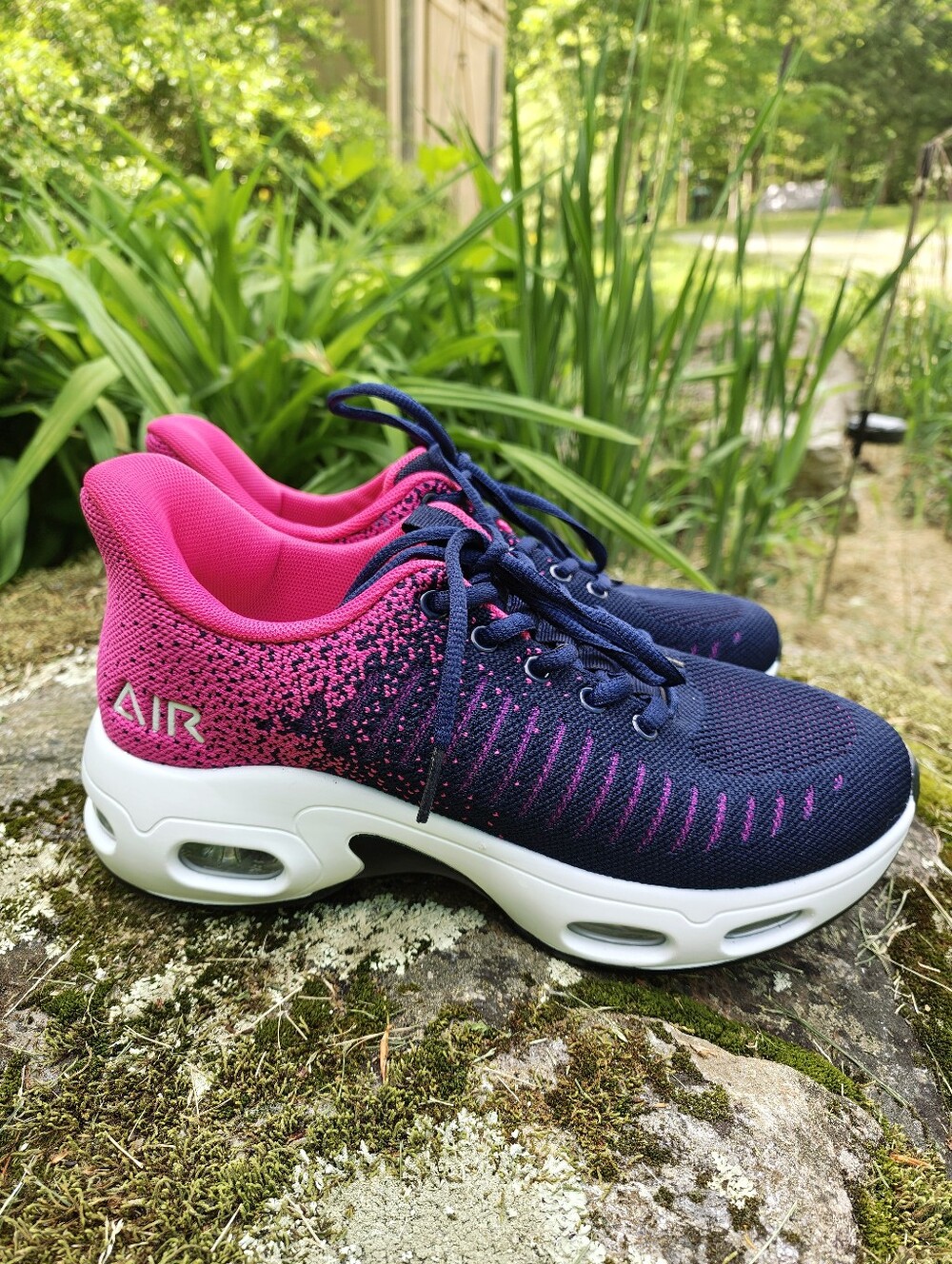 BROYON Womens Walking Shoes Slip on Air Running Sneaker Non Slip Size 7 NWT